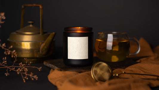 leather candle scent - 0