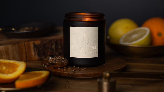 Myrrh, Cedar, Teak Scented Candle