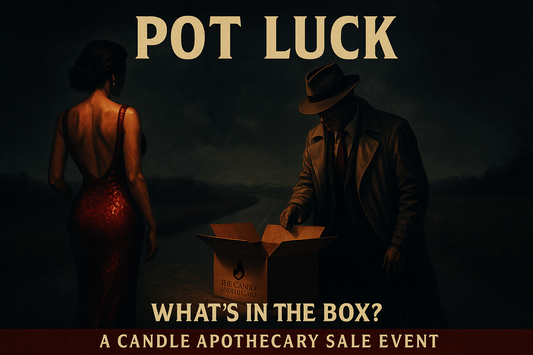 "Pot Luck Sale" Candle